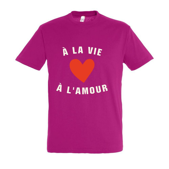 Needen 11380-N1DV-F - T-Shirt À la vie à l'amour Front