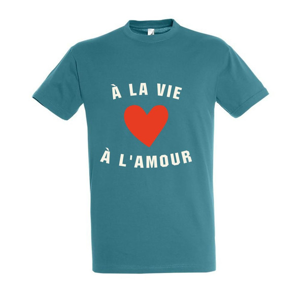 Needen 11380-N1DV-F - T-Shirt À la vie à l'amour Front