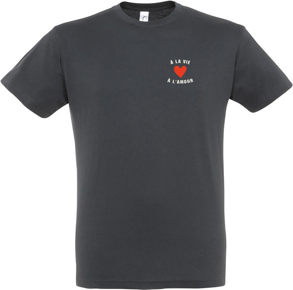 Needen 11380-N1DV-F - À la vie à l'amour Design T-Shirt
