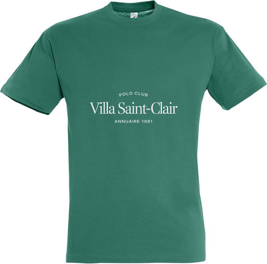 T-shirt graphique Villa Saint-Clair 11380-N1DVL-F