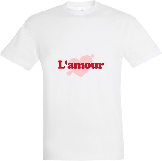 Needen 11380-N1LA-F - T-shirt Imprimé L'amour