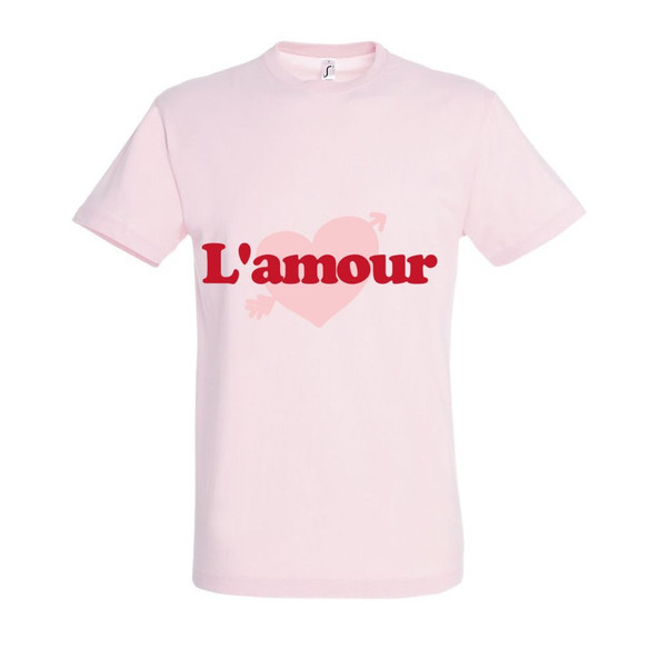 Needen 11380-N1LA-F - L'amour Front Design T-shirt