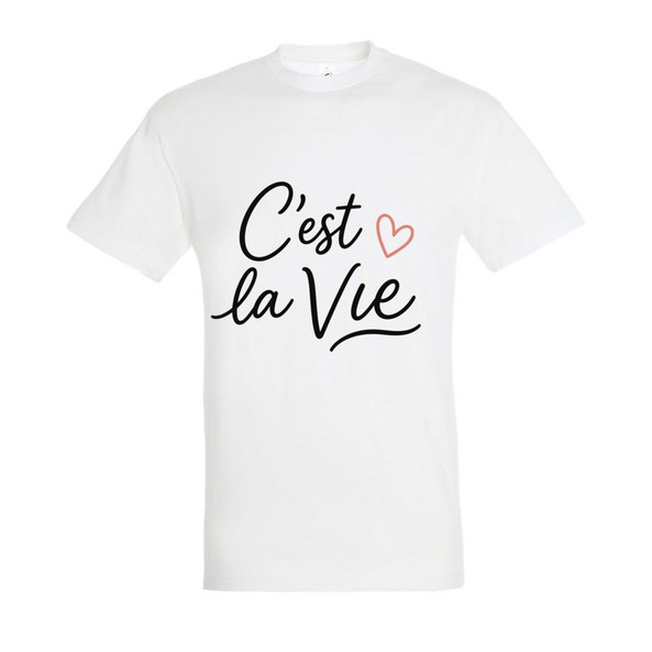 Needen 11380-N1LCV-F - T-shirt Graphique C'est la vie