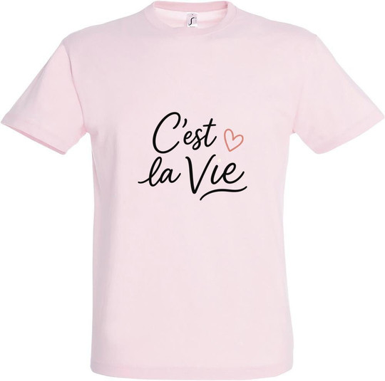 Needen 11380-N1LCV-F - C'est la vie Graphic Design T-shirt