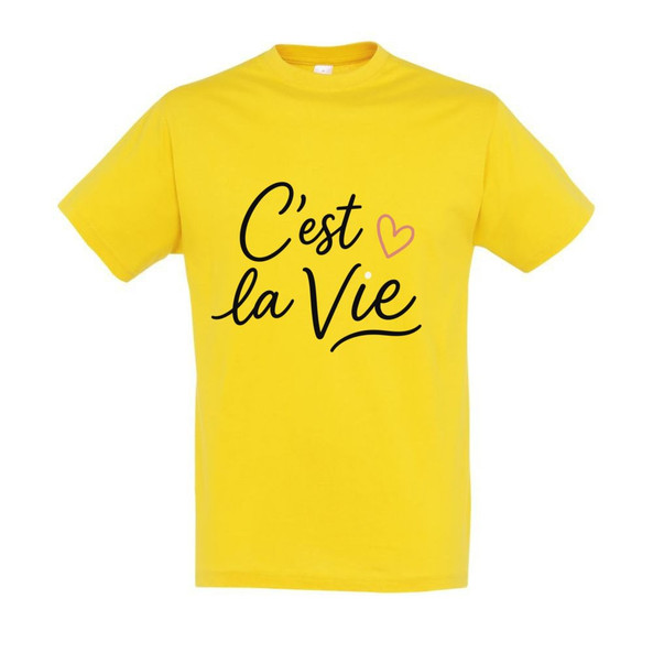 Needen 11380-N1LCV-F - C'est la vie Graafinen T-paita