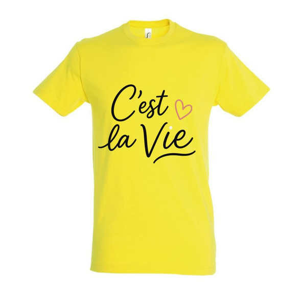 Needen 11380-N1LCV-F - T-Shirt C'est la vie Front