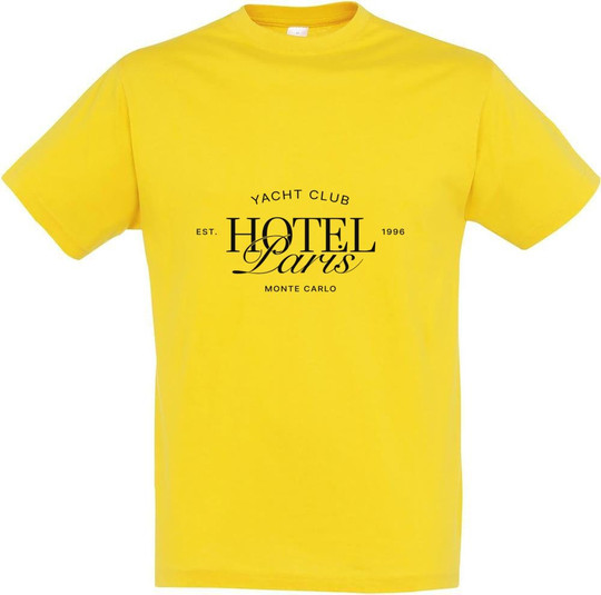 T-Shirt mit 'Hotel Paris Front' Motiv 11380-N1LHT-F