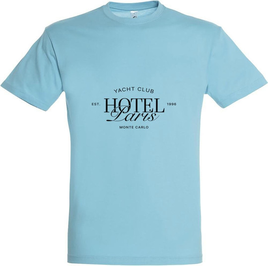 Needen 11380-N1LHT-F - T-Shirt mit 'Hotel Paris Front' Motiv