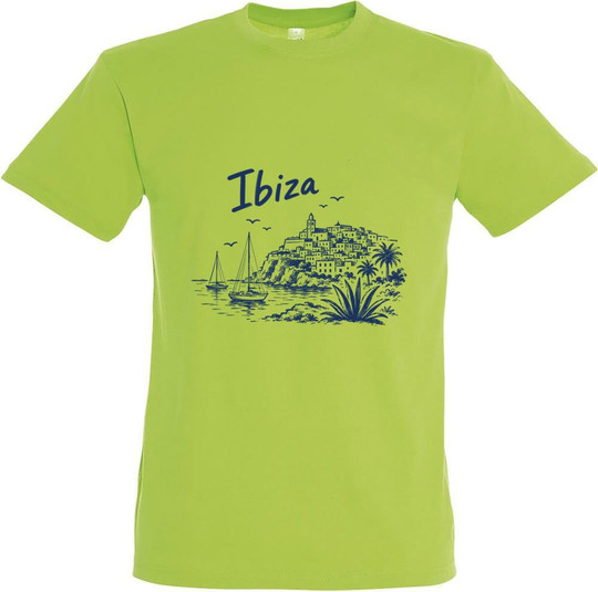 Needen 11380-N1LIB-F - Ibiza Front Design T-shirt