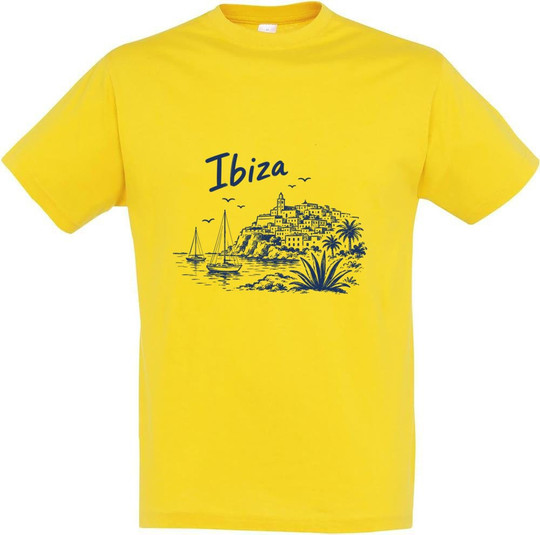 Needen 11380-N1LIB-F - Ibiza Front Design T-Shirt