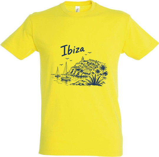 Needen 11380-N1LIB-F - Ibiza Front Design T-shirt