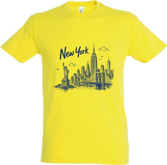 Needen 11380-N1LNY-F - New York Front Printed T-shirt