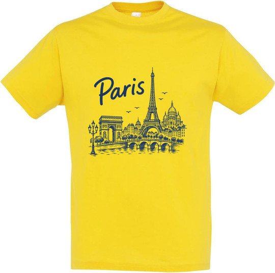 Paris Front Design T-Shirt 11380-N1LPR-F