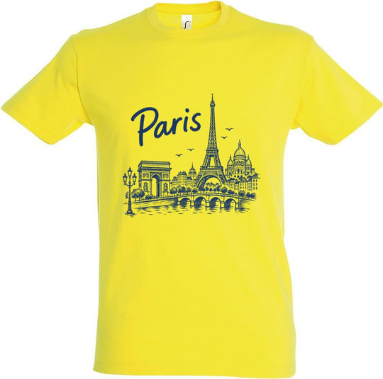 Needen 11380-N1LPR-F - Paris Front Graphic T-shirt