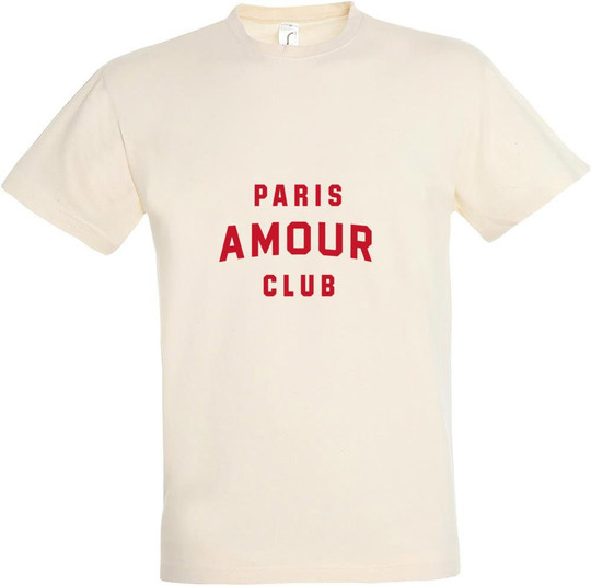 Needen 11380-N1LPRA-F - Paris Amour Club Designed T-shirt