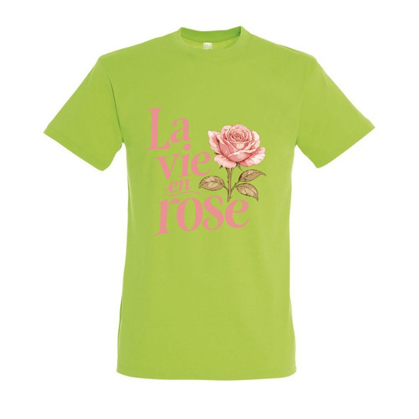 Needen 11380-N1LRS-F - T-Shirt La vie en rose Front