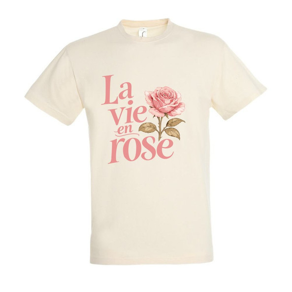 Needen 11380-N1LRS-F - T-Shirt La vie en rose Front