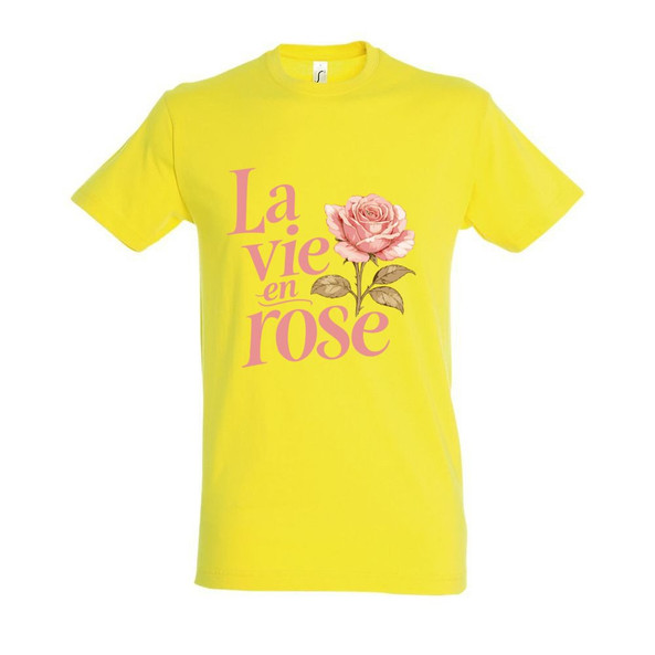 Needen 11380-N1LRS-F - T-Shirt La vie en rose Front