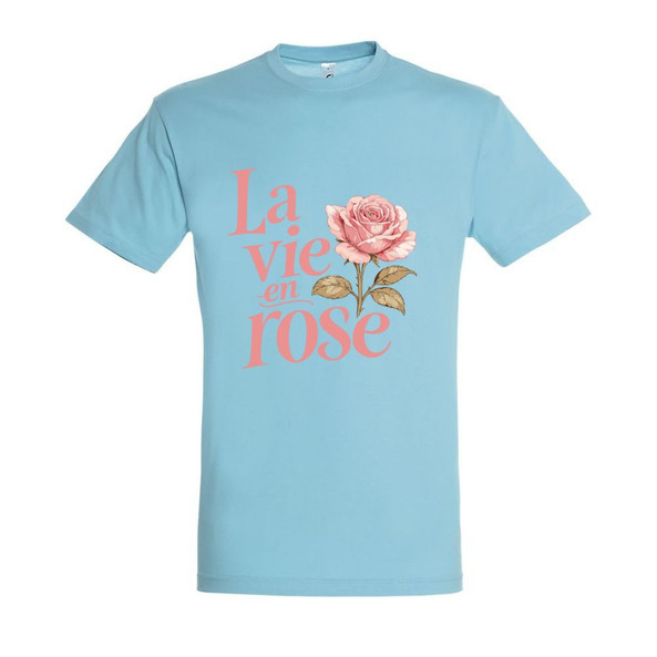 Needen 11380-N1LRS-F - T-Shirt La vie en rose Front