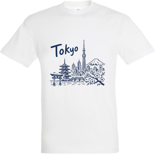 Needen 11380-N1LTK-F - T-shirt Tokyo Front Imprimé