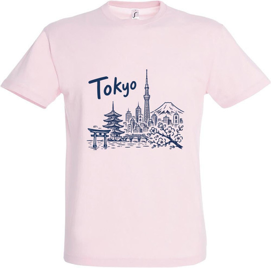 Needen 11380-N1LTK-F - Bedrucktes Tokyo Front T-Shirt