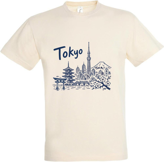 Needen 11380-N1LTK-F - Bedrucktes Tokyo Front T-Shirt