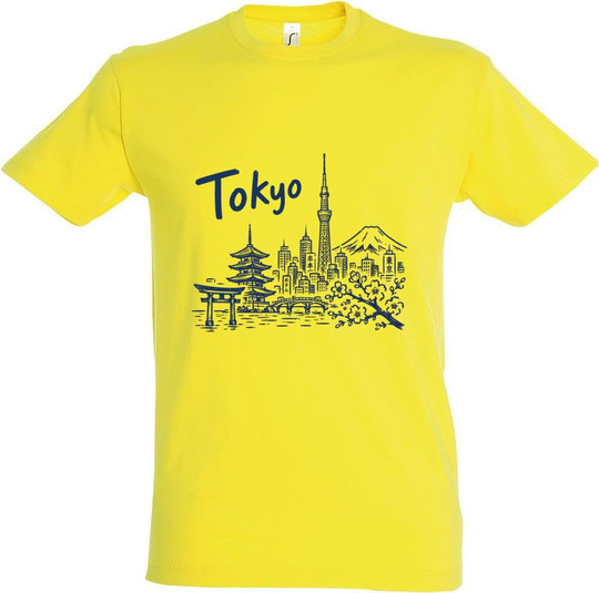 Needen 11380-N1LTK-F - Tokyo Front Printed T-shirt
