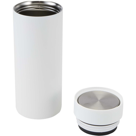 Illuminate 650 ml RCS recycled double wall stainless steel water bottle with 3-piece lid set - EgotierPro 100890