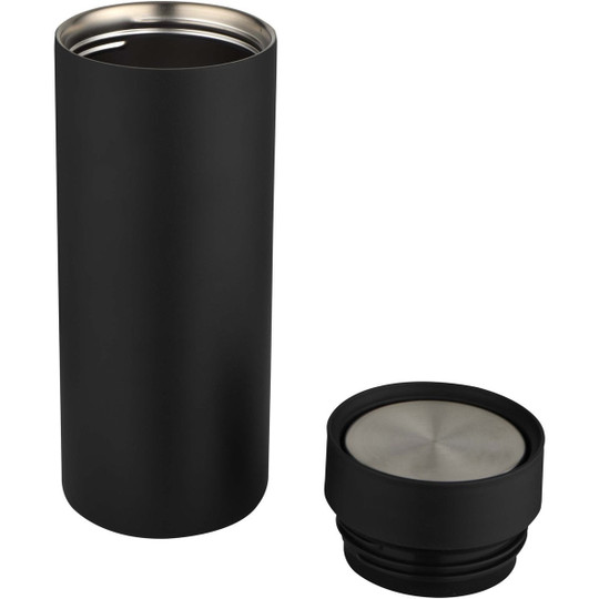 Illuminate 650 ml RCS recycled double wall stainless steel water bottle with 3-piece lid set - EgotierPro 100890