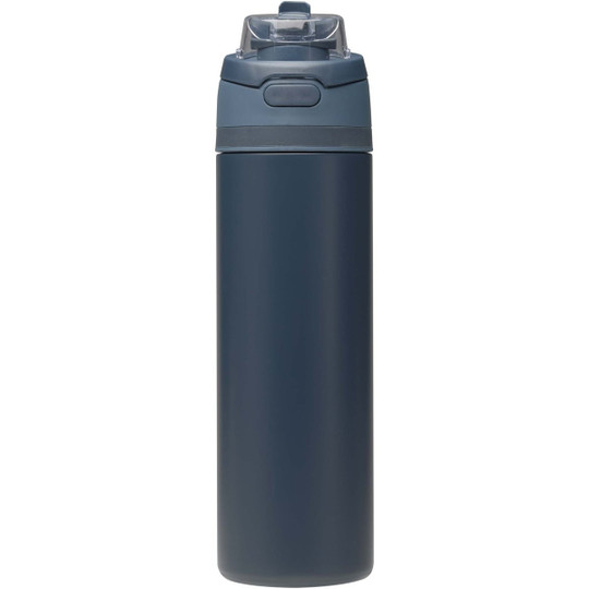 Theron 800 ml RCS recycled single wall stainless steel water bottle with dual function lid - EgotierPro 100951