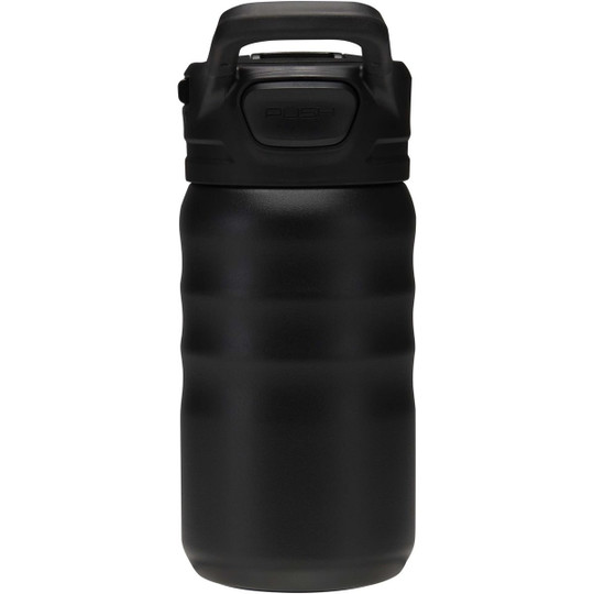 Knox 350 ml RCS Trinkflasche aus recyceltem, doppelwandigem Edelstahl mit Klappstrohhalm - EgotierPro 100952
