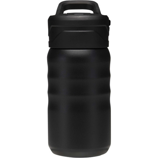 Knox 350 ml RCS Trinkflasche aus recyceltem, doppelwandigem Edelstahl mit Klappstrohhalm - EgotierPro 100952