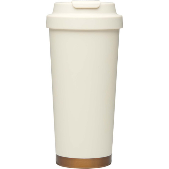 Hampton 480 ml RCS recycled stainless steel double wall vacuum insulated tumbler - EgotierPro 100956