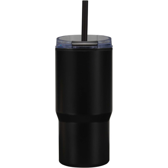 Westin 540 ml RCS recycled double wall insulated tumbler with straw - EgotierPro 100959