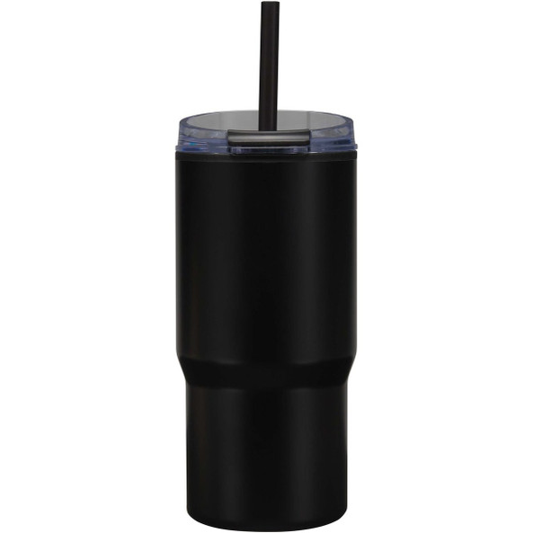 Westin 540 ml RCS recycled double wall insulated tumbler with straw - EgotierPro 100959