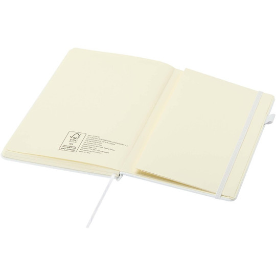 JournalBooks 107287 - Liss - notatnik A5 z twardą okładką wykonaną z tworzywa sztucznego pochodzącego z recyklingu