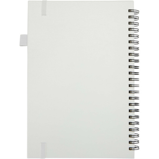 JournalBooks 107302 - Liss A5 recycled plastic hard cover spiral notebook