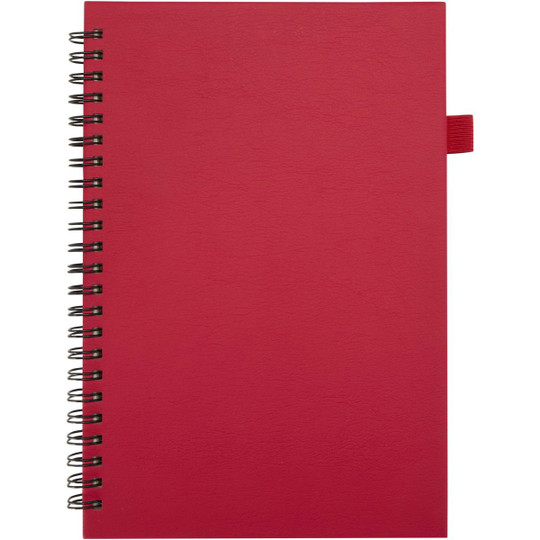 JournalBooks 107302 - Liss A5 recycled plastic hard cover spiral notebook