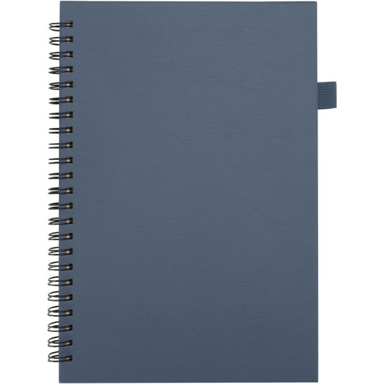 JournalBooks 107302 - Liss A5 recycled plastic hard cover spiral notebook