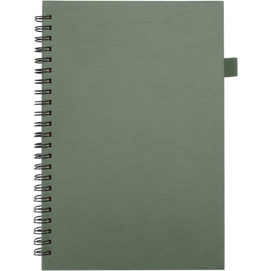 JournalBooks 107302 - Liss A5 recycled plastic hard cover spiral notebook