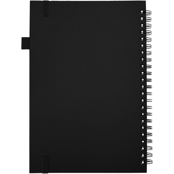 JournalBooks 107302 - Cahier à spirales Liss A5 à couverture rigide en plastique recyclé