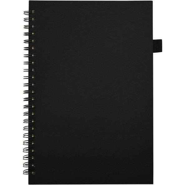 JournalBooks 107302 - Cahier à spirales Liss A5 à couverture rigide en plastique recyclé