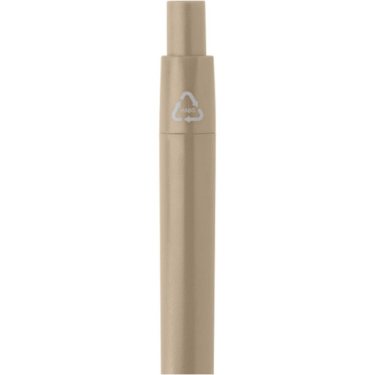 Ramin recycled plastic mini ballpoint pen (blue ink) - EgotierPro 107338