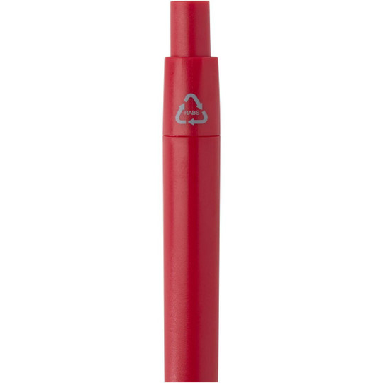 Ramin recycled plastic mini ballpoint pen (blue ink) - EgotierPro 107338