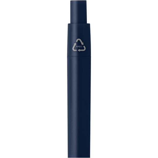 Ramin recycled plastic mini ballpoint pen (blue ink) - EgotierPro 107338