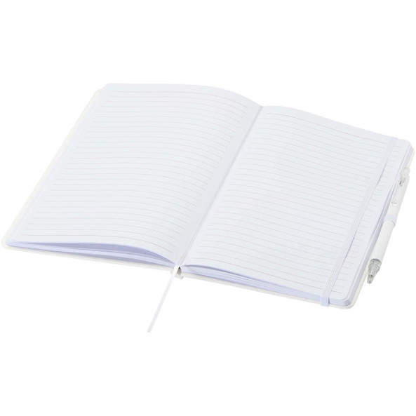 Spectrum A5 notitieboek van gerecycled papier en balpen-set - EgotierPro 107402