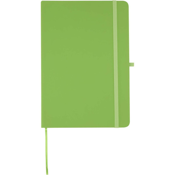 Ensemble comprenant un cahier en papier recyclé Spectrum A5 et un stylo à bille - EgotierPro 107402