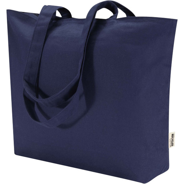 PF Concept 120331 - Sac shopping zippé coton 320 g/m² Ningbo 15L