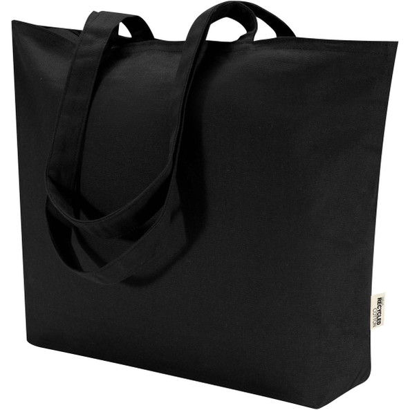 PF Concept 120331 - Ningbo 320 g/m² zippered cotton tote bag 15L