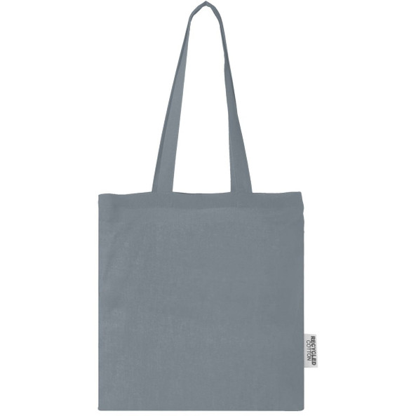 PF Concept 120695 - Madras 140 g/m2 GRS recycled cotton tote bag 7L